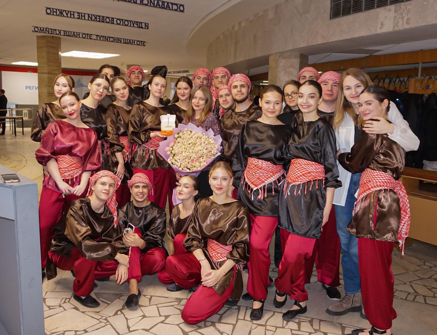 Evening of Eastern Languages: our Arabic group after the show