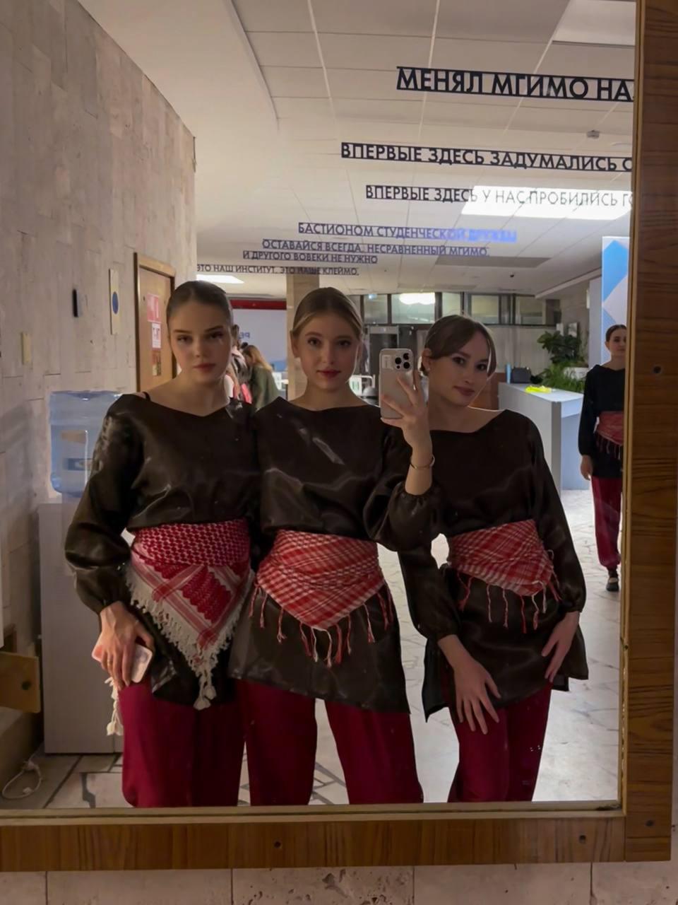 Backstage at the Evening of Eastern Languages