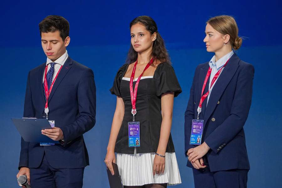 Youth Day stage, Russian Energy Week 2025