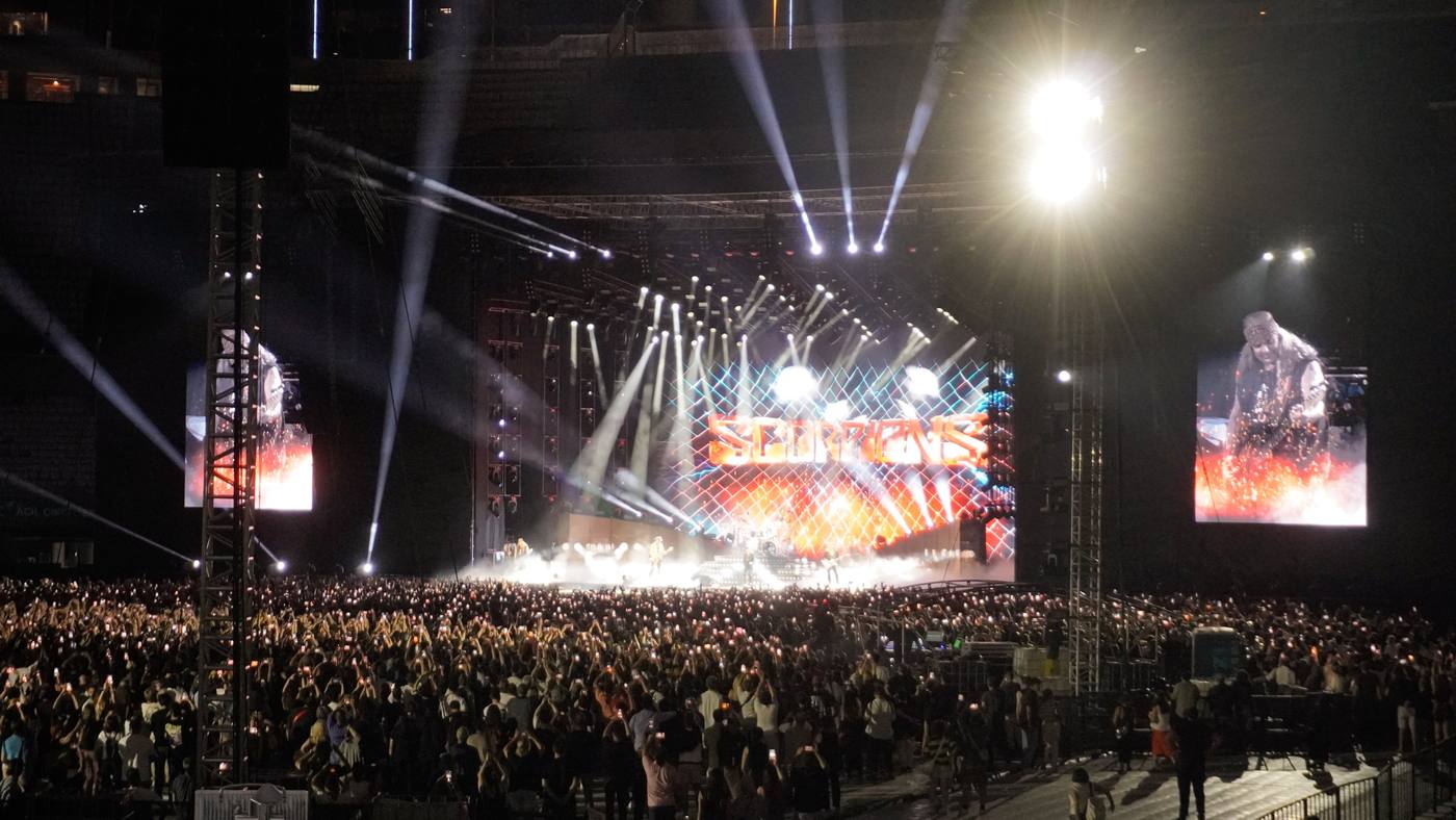Scorpions live in Istanbul