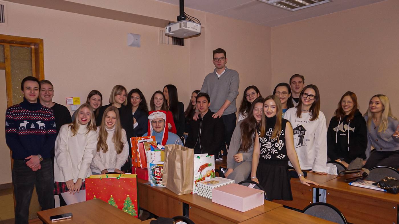 Secret Santa with my group